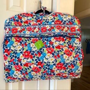 Vera Bradley garment bag and cosmetic bag - Travel set NWT Summer Cottage Print